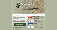 Desktop Screenshot of covtrading.com